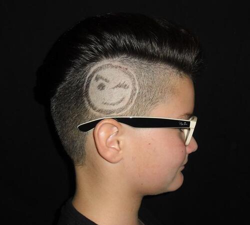 Tribal Stylings sind das Highlight für Kurzhaarfrisuren