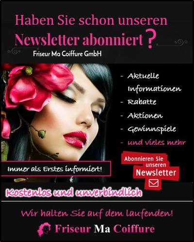 Newsletter Friseur Ma Coiffure